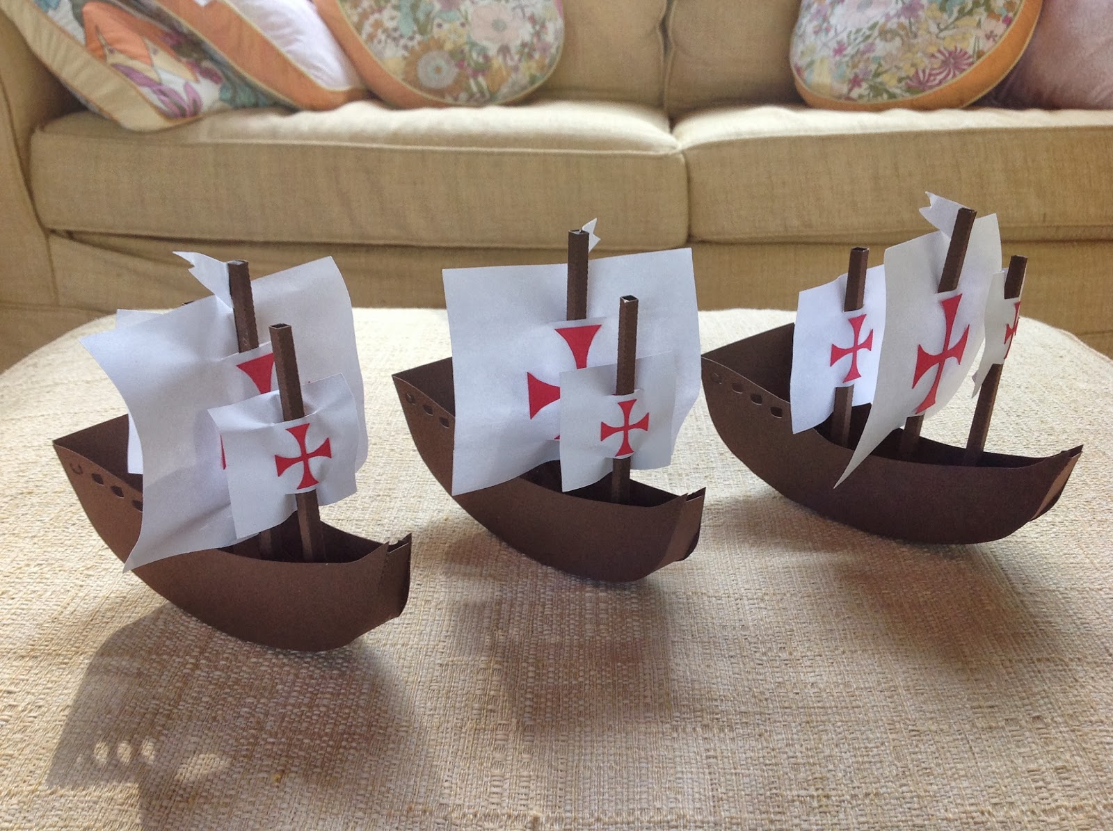 Papercrafts and other fun things Can You Name the Three Ships That