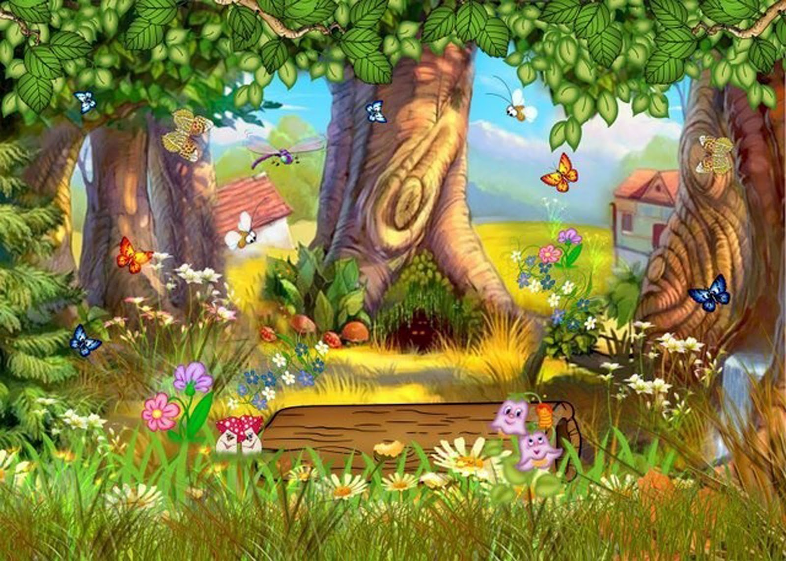 newblogpics Wallpaper Jardim Encantado