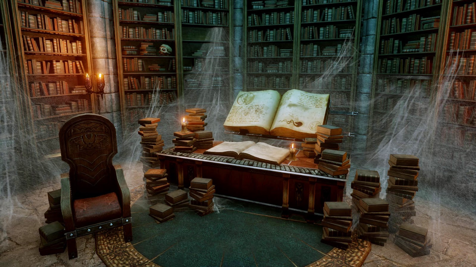 Dragon Age Inquisition Skyhold Library Pixel Worlds