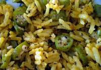 Arroz com Quiabo (vegana)