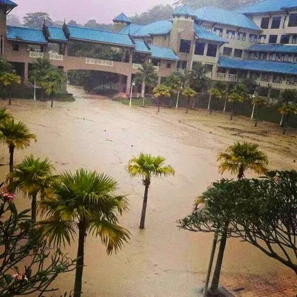 Universiti Islam Antarabangsa UIA Dilanda Banjir terkini, info, berita, banjir, Universiti Islam Antarabangsa UIA Dilanda Banjir