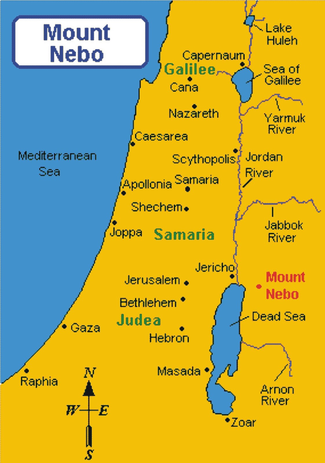 HOLY LAND TOUR 2012 Day 2 (B) 18th MADABA to Mt NEBO