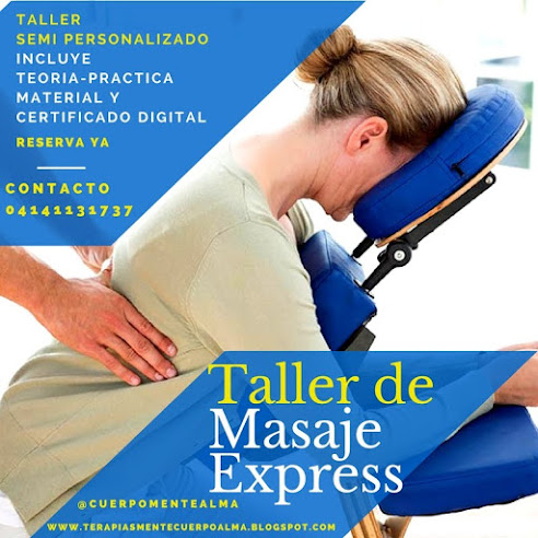 TALLER MASAJE EN SILLA. MASAJE EXPRESS