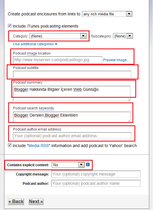 Blogger Feed Burner Ayarları Blogger Feed Burner Ayarları