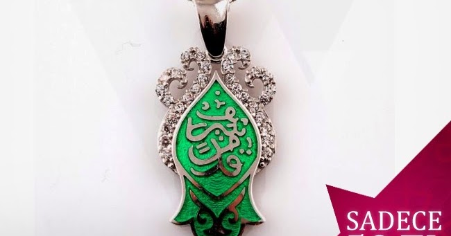 kehribar tesbih Yeşil Nali Şerif Kolye