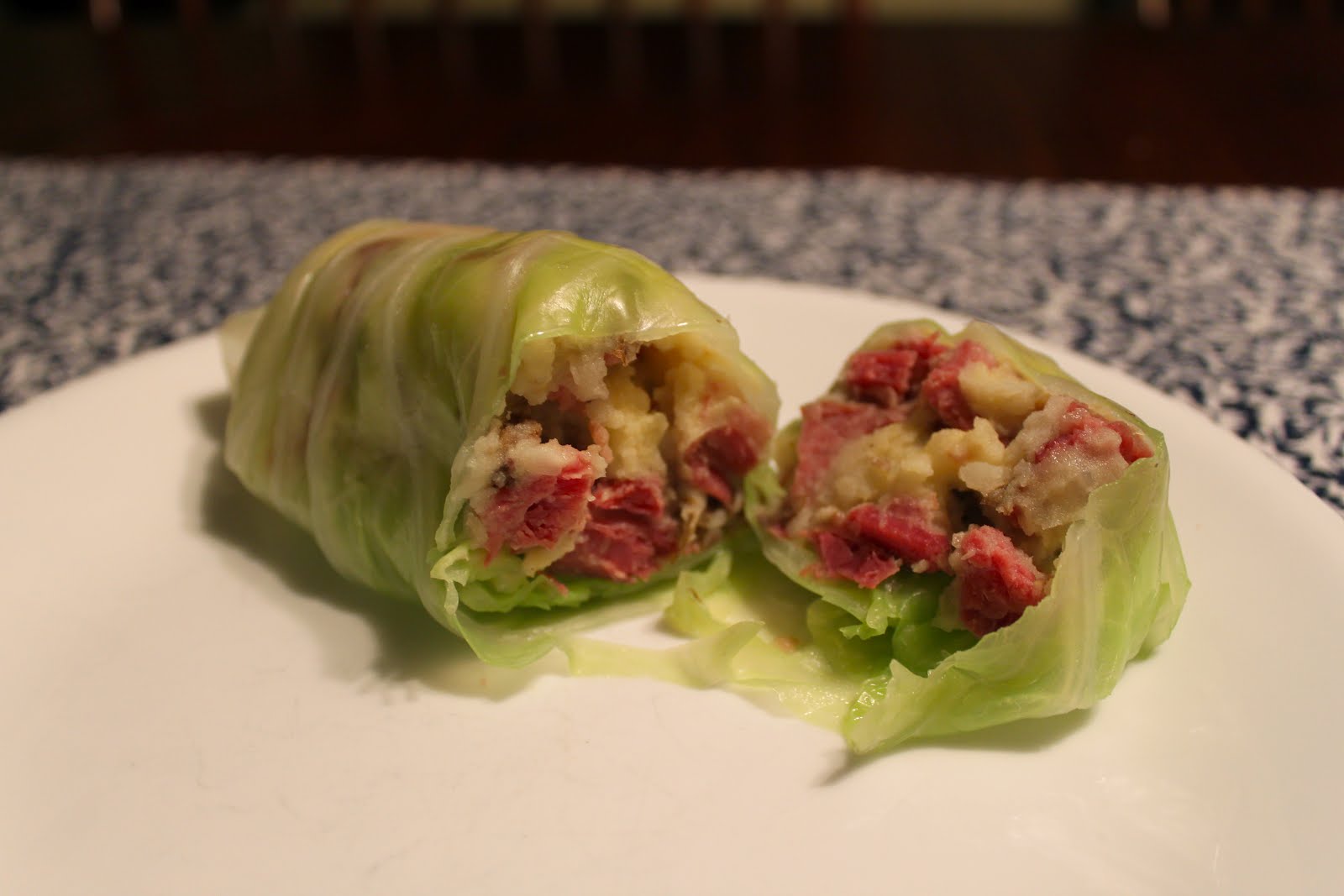 The Good Eatah Corned Beef Cabbage Rolls