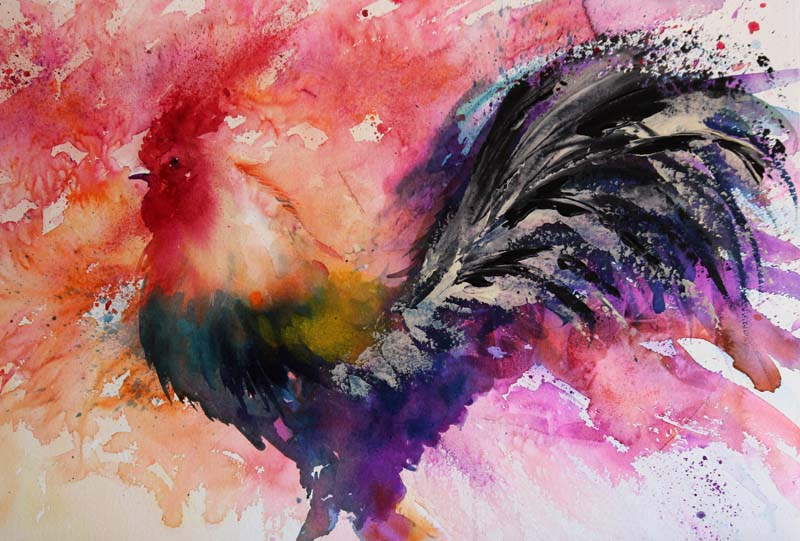 Watercolours With Life: Daniel Smith Watercolor Ground Experiments