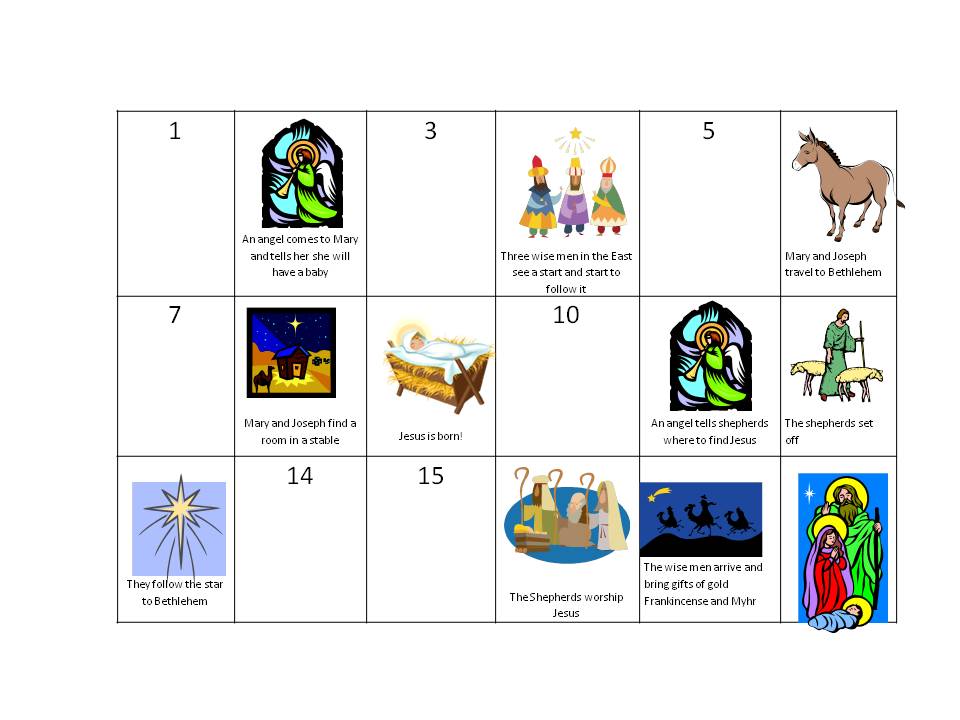 Flame Creative Children's Ministry Nativity Story Game