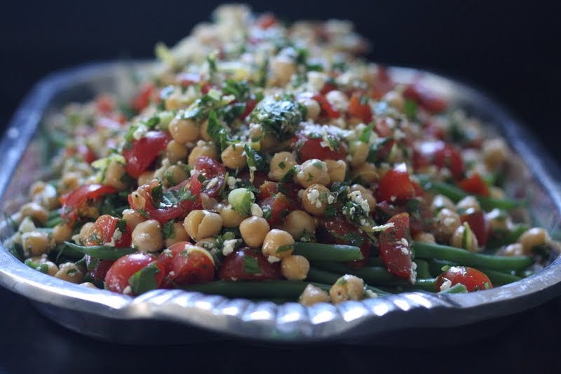 cher stuff Green Bean, Tomato, and Chickpea Salad