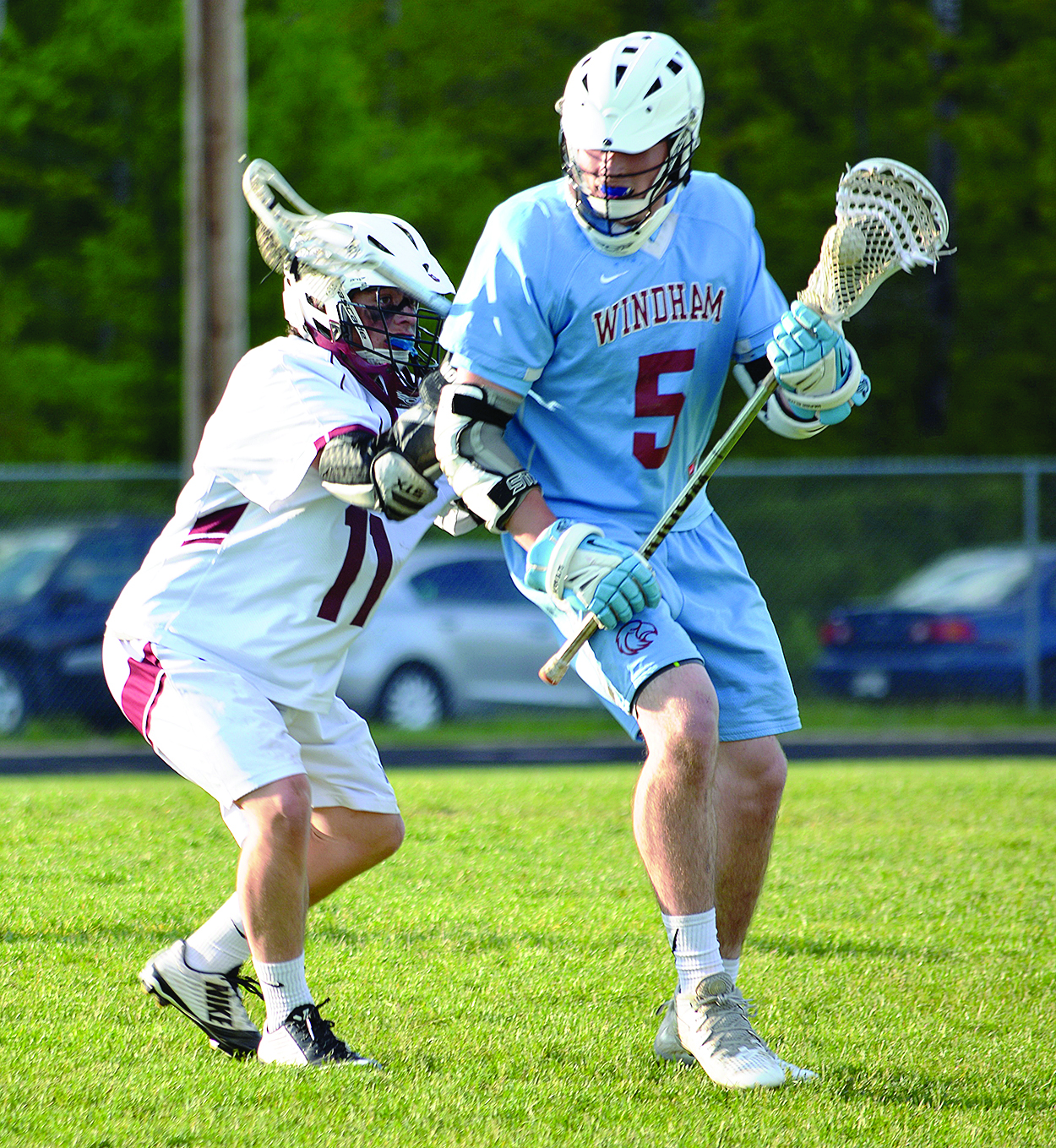 The Windham Eagle Sports Boys Eagles lacrosse falls short to Gorham Rams By Stephanie Coffin