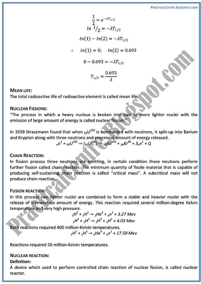 the-atomic-nucleus-theory-notes-physics-12th