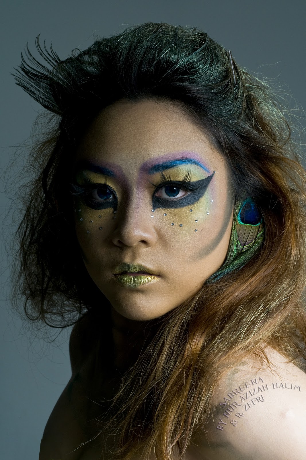 Freezin' The World! Face painting. Work by selected make up artist.