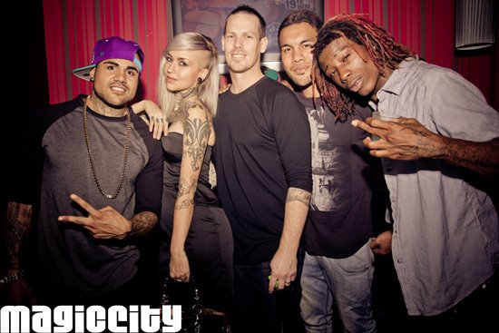 Ioane Fortafy at the VALLEY INK TATTOO GIVEAWAYS hosted by SARA FABEL