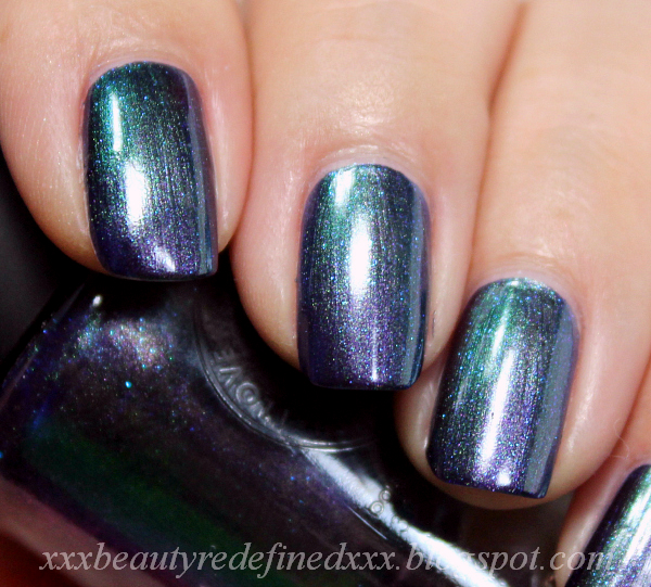BeautyRedefined by Pang I Love Nail Polish Multichrome Swatch