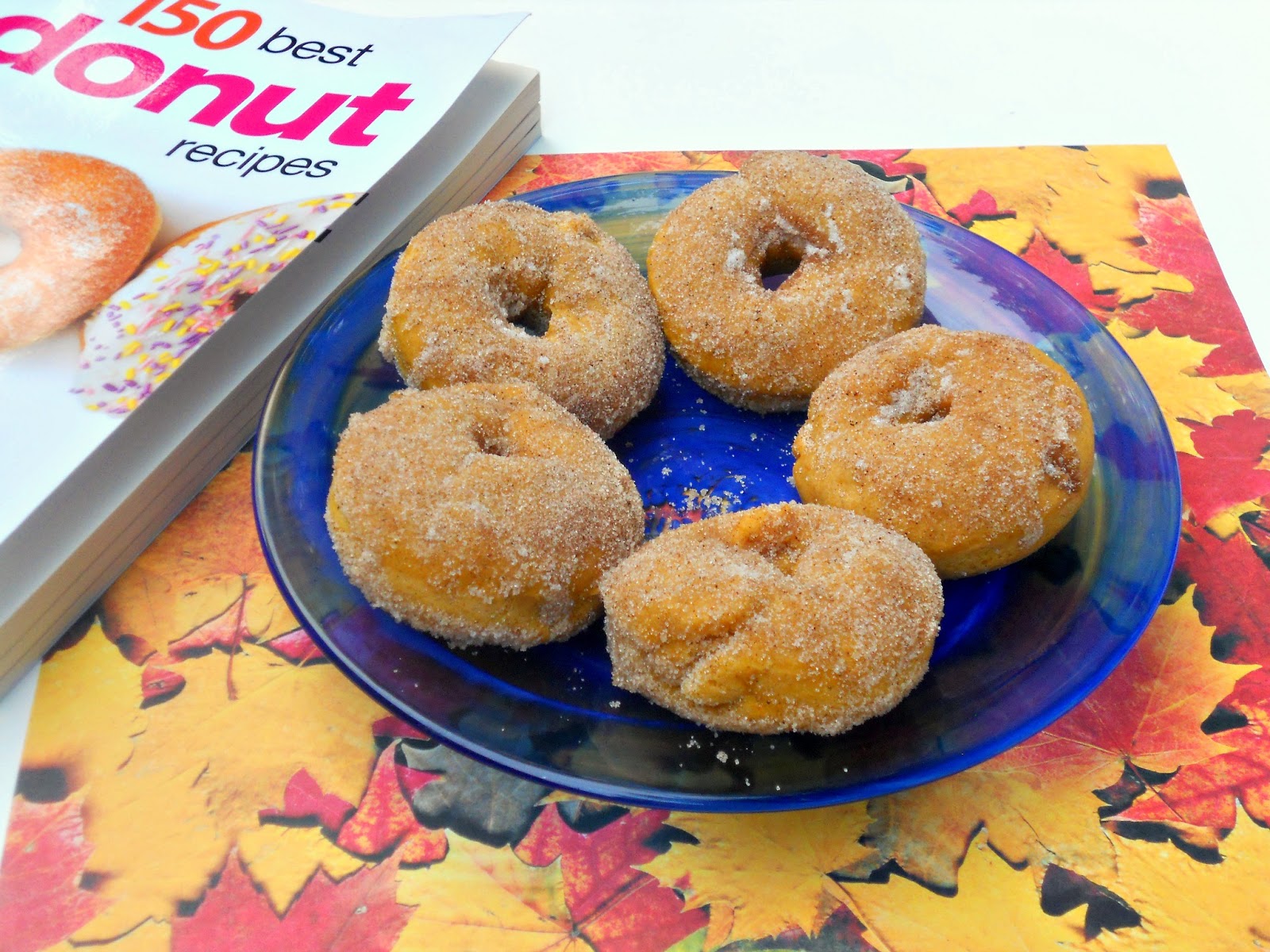 150 Best Donut Recipes by Geary + Pumpkin Donuts with Autumn