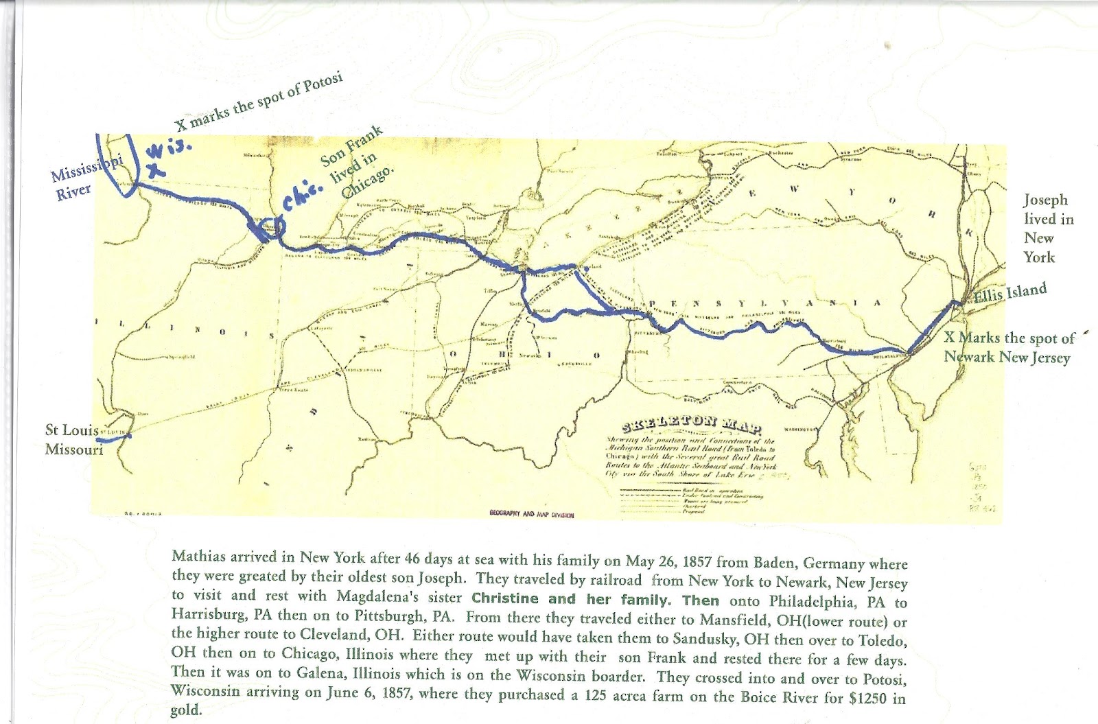 Reflections Mappy Monday Westward Passage