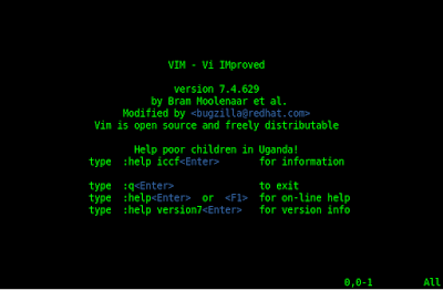 Belajar menggunakan Vim via terminal di Linux