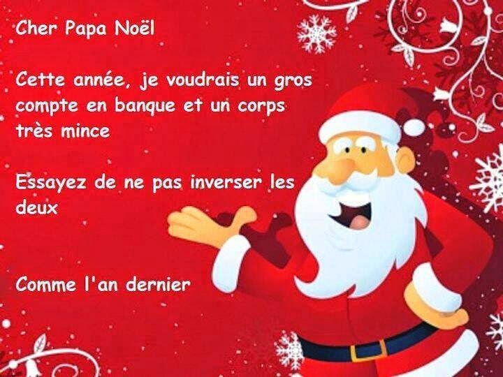 La Page des Plaisirs Partagés Liste de Noël humoristique