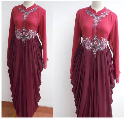 baju kaftan syahrini