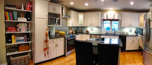 Before and After Kitchen Makeover, by Cobbs Hill.