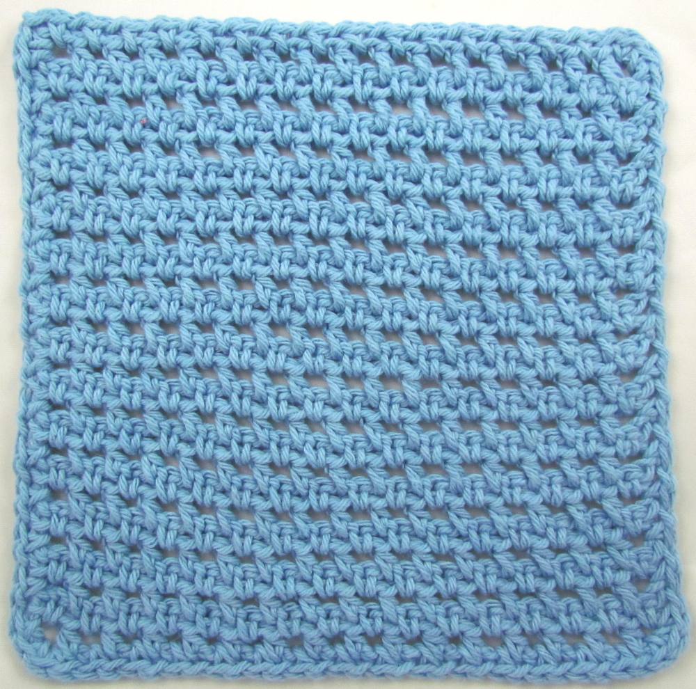 Do it Yarns: The Perfect Crocheted Dishcloth