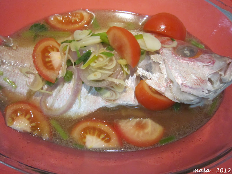 journey to simplicity: ikan merah kukus ala thai journey to simplicity: ikan merah kukus ala thai