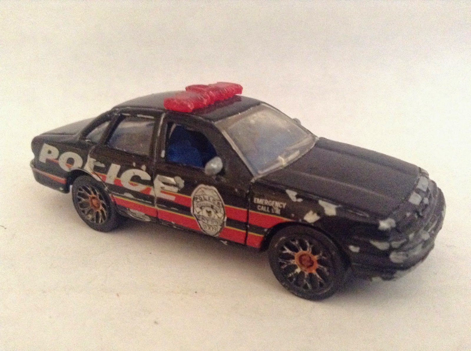 custom matchbox police cars