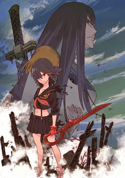 Poster Original 01 El poster "Kill La Kill Ryuko" de Matsui Rena atrae gran atención