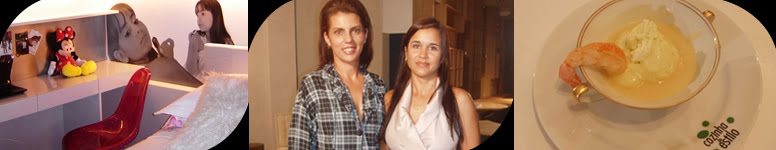 Michele Botelho ao lado de Ana Lúcia Cabral no progama Viver Com Estilo no  quadro Sob Medida