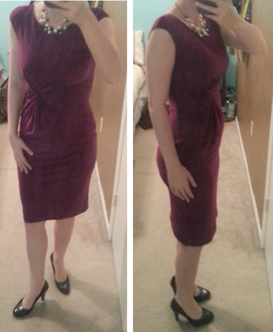 The Color Avenue Outfit of the Day Eggplant Dress