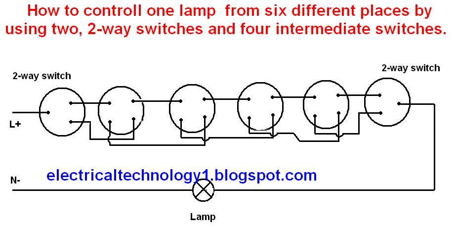 Electrical technology: What is Intermediate switch, its construction
