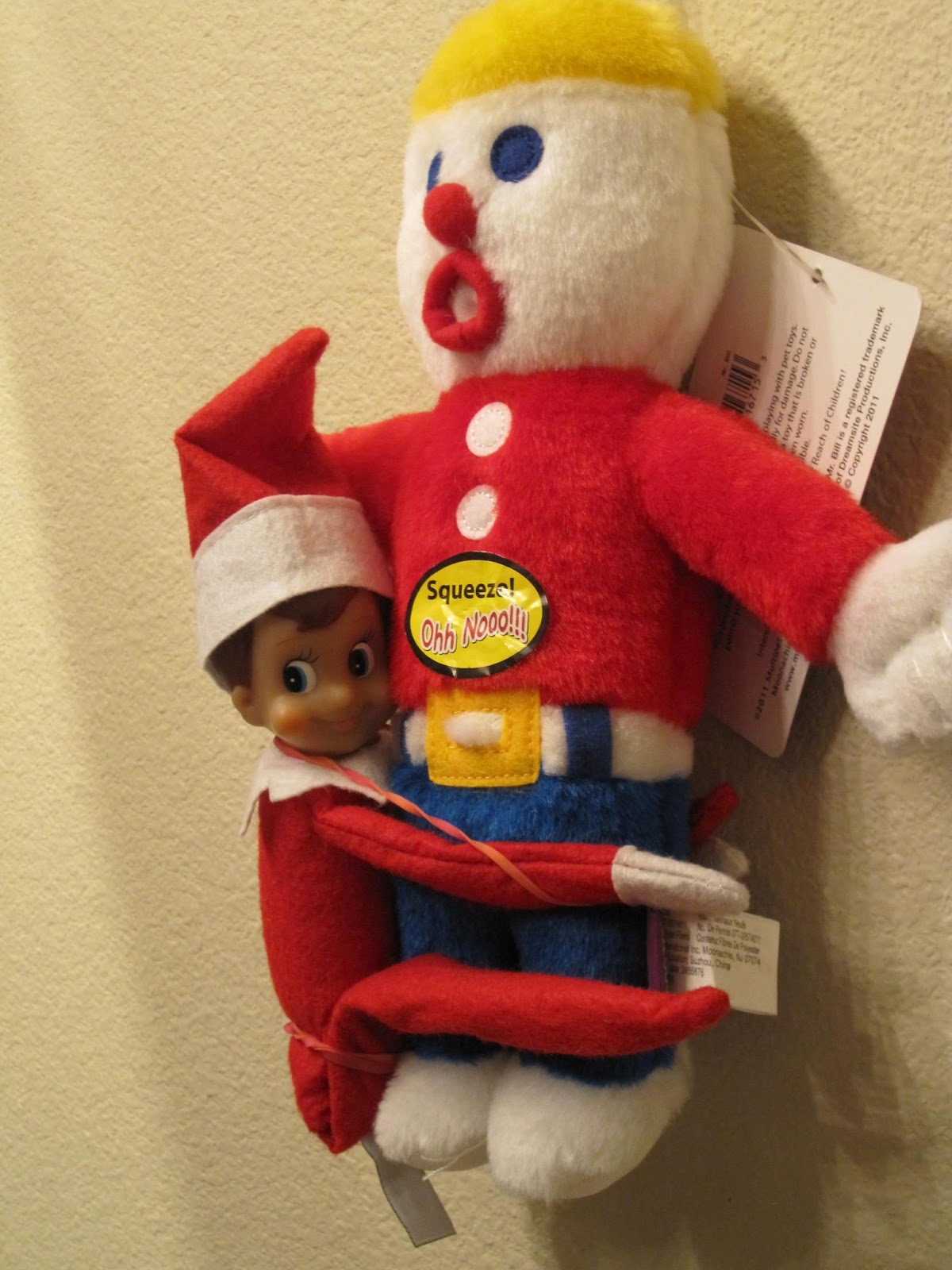 Elf on the Shelf OHH !!! NOOO !!! MR BILL GOT CAPTURED BY THE ELF ON