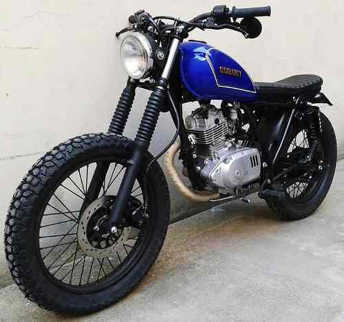 suzuki gn 125 scrambler
