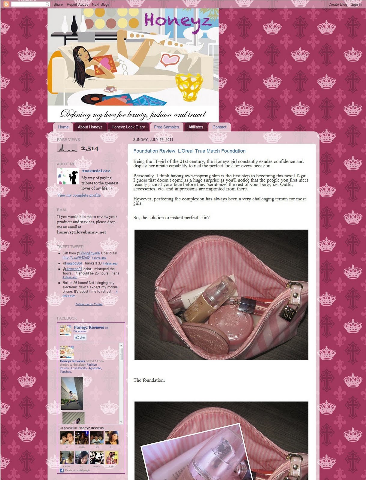Blogskins Background