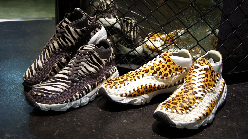 NIKE AIR FOOTSCAPE WOVEN CHUKKA PREMIUM Zebra and Leopard ... NIKE AIR FOOTSCAPE WOVEN CHUKKA PREMIUM Zebra and Leopard ...