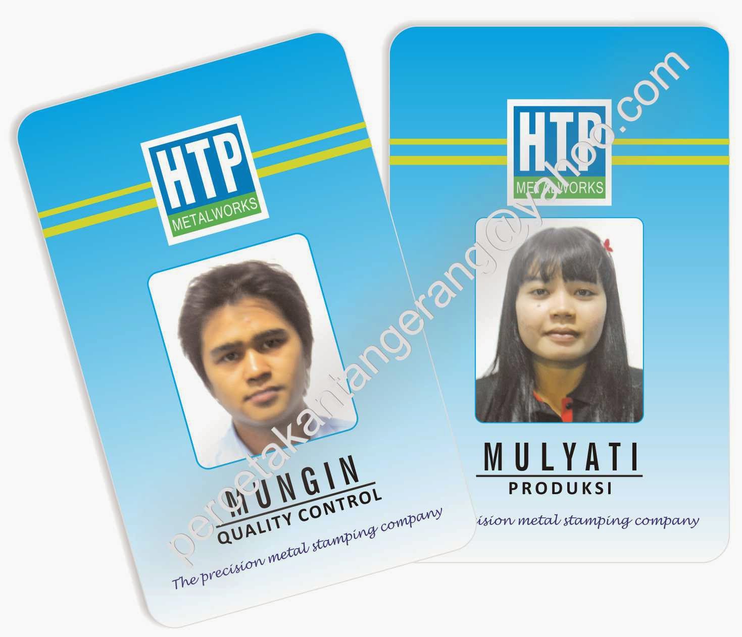 PERCETAKAN TANGERANG ID Card
