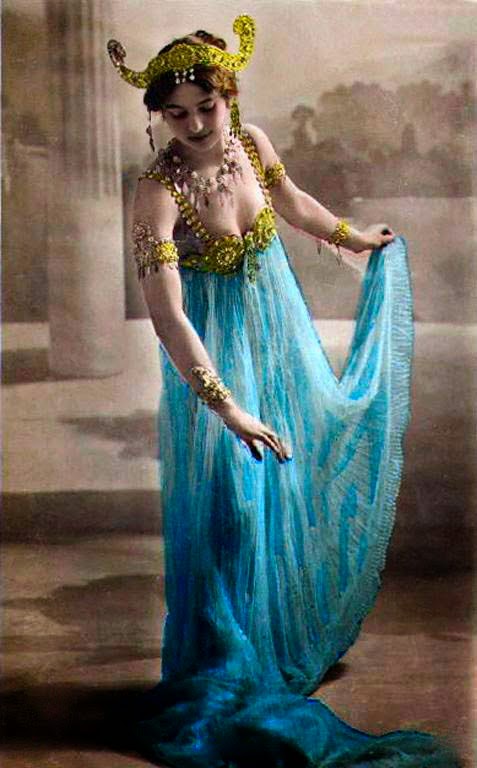 Mata Hari, la mujer y la espía que nunca existió bailarina, biografías, exotica, historia, mata hari, primera guerra mundial