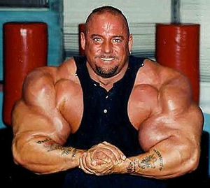 Most muscular man on steroids