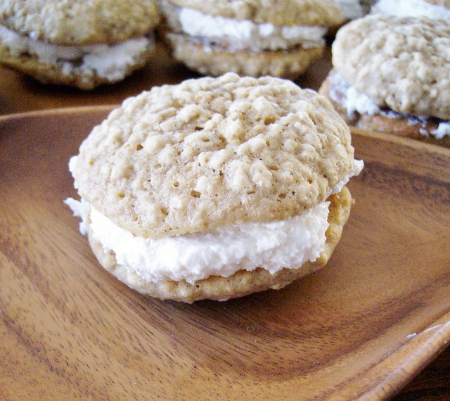 The Foodie RD Makeover Monday Homemade Oatmeal Creme Pies