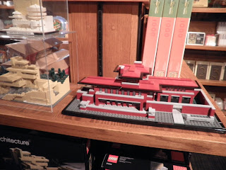 modellino lego robie house wright riproduzione lego casa frank lloyd wright