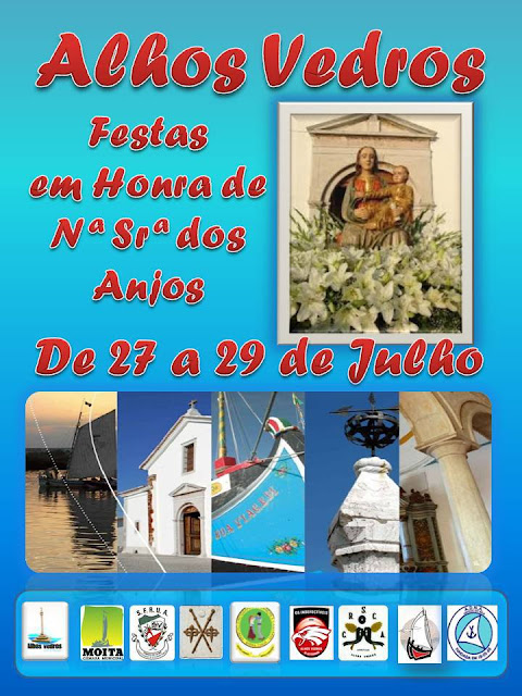 Cartaz da Festa de Alhos Vedros 2012
