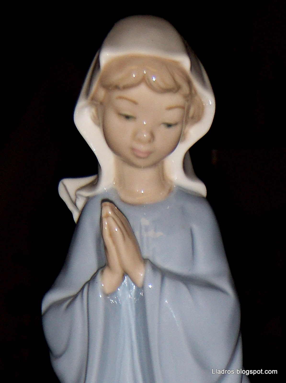 lladros Lladro Nao Figurine Virgin Mary Daisa 1980 103/4" Tall