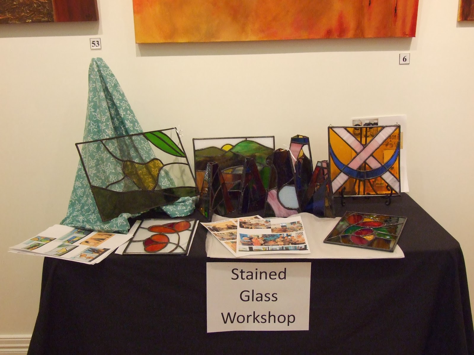 Mt Perry Arts Group Inc. Stained Glass with Richard Apel