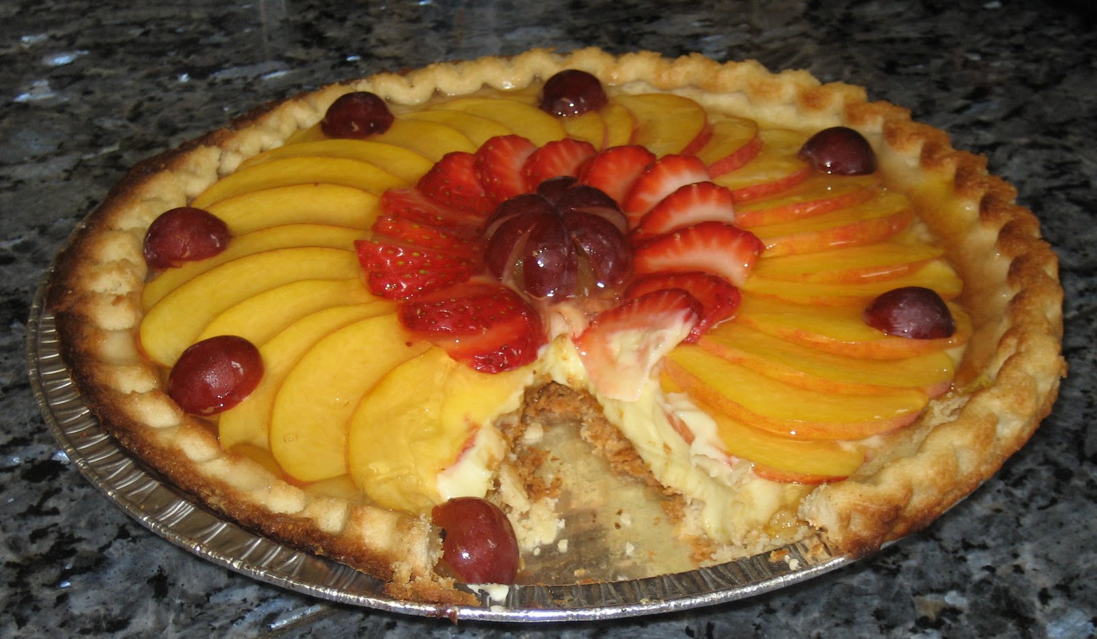 The Foodie Next Door Caramel Fruit Tart