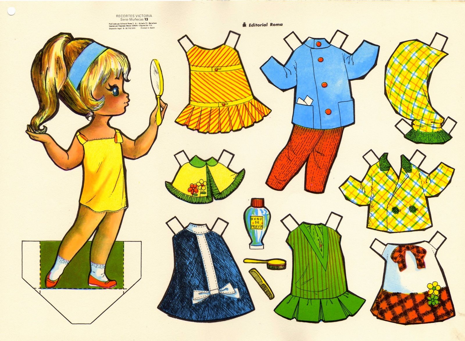 cucas muñecas de papel