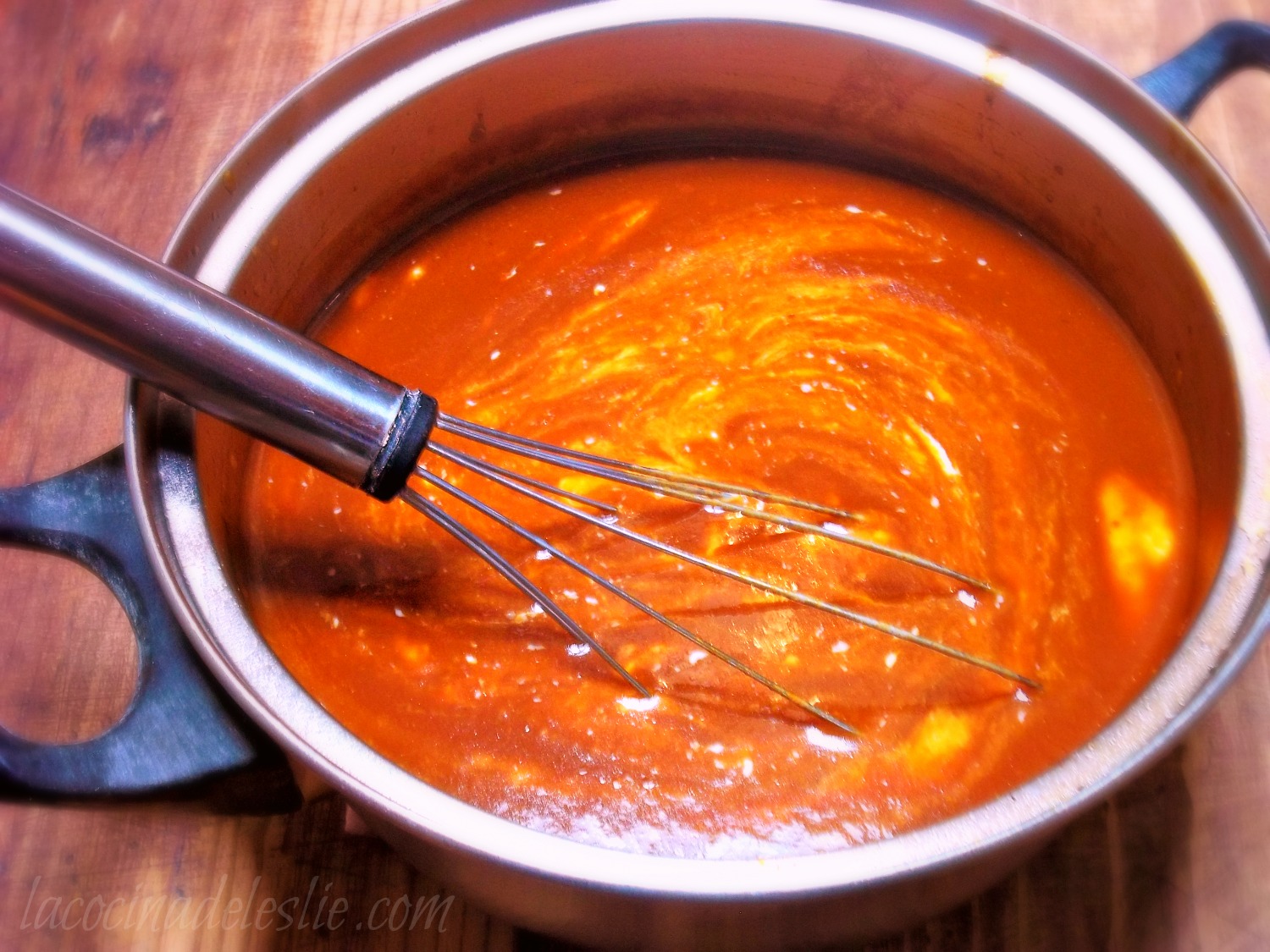 Cream of Ancho Chile Soup for Souper SundaySupper La Cocina de Leslie