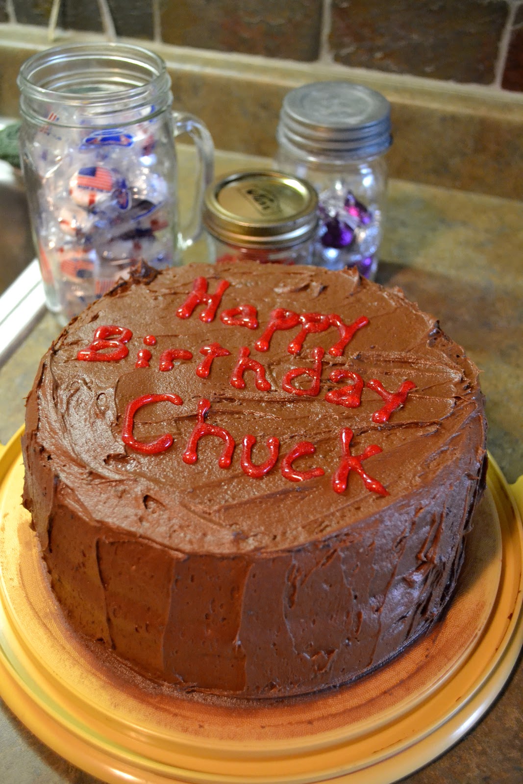 Simple Savory & Satisfying Chocolate on Chocolate Cake