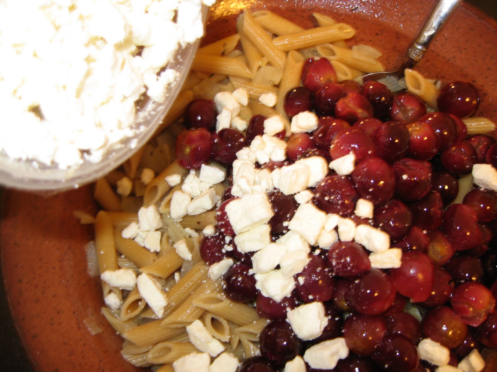 Roasted Grapes & Pasta The Kitchen is My Playground