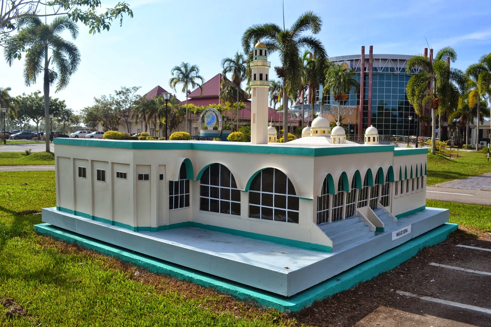 Replica of Historical Mosque in Kuala Belait Brunei Replica of Historical Mosque in Kuala Belait Brunei