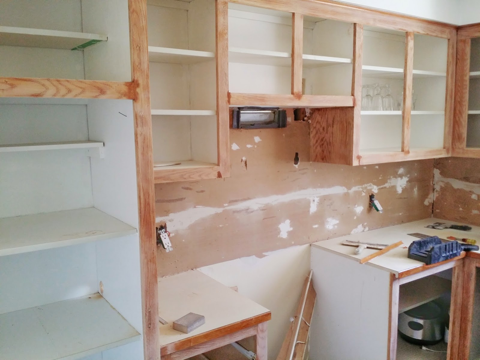 Kitchen Progress Demolition + Organization / Design Tendencies